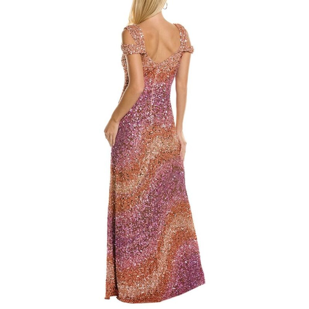 Theia Beaded Gown - Picture 2 of 3